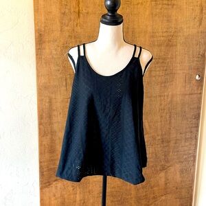 Black Strappy Tank